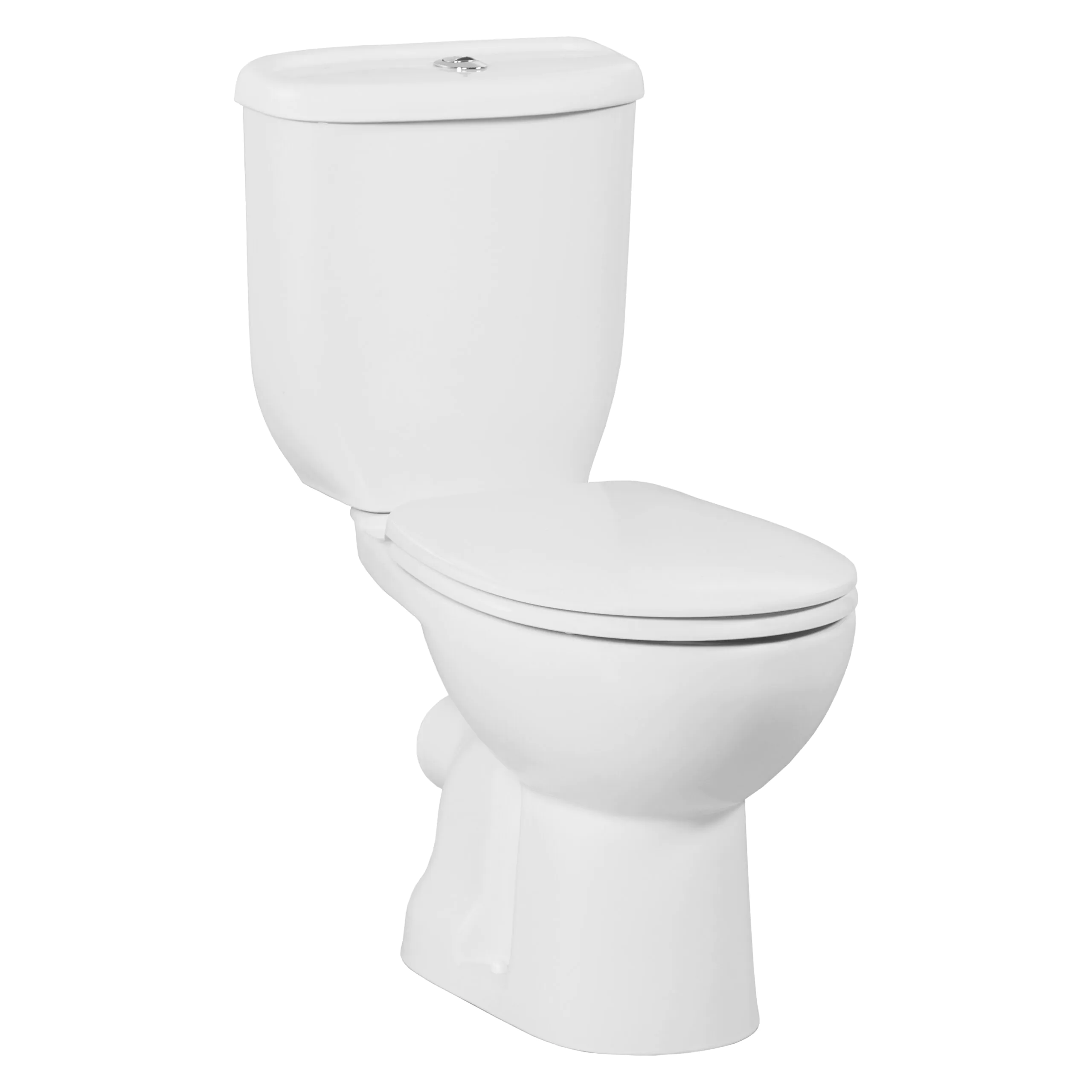 tentoonstelling Controverse Glimmend YDAY sedef duoblok toilet met spoelrand - Zonder bedit wc RVS - Glans wit -  Inclusief zitting & toiletresevoir - staand toilet - Badkamermeubel outlet